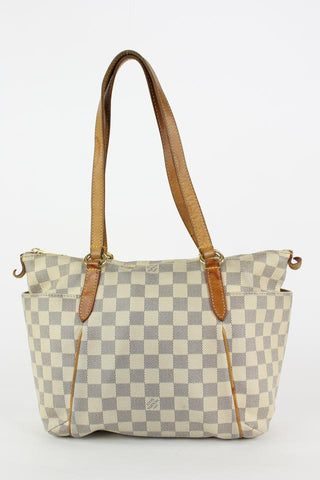 Louis Vuitton Damier Azur Totally PM Zip Tote 11lvs1230