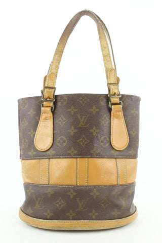 Louis Vuitton Monogram Marais Petite Bucket PM Tote bag 464lvs63