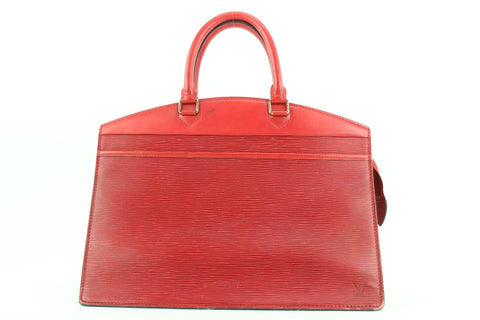 Louis Vuitton Red Epi Leather Riviera Vanity Tote Bag 862837