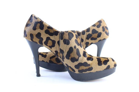 Stuart Weitzman Pony Hair Leopard Coverup 19MR0417